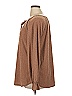 Honeyme Brown Long Sleeve Blouse Size XL - photo 4