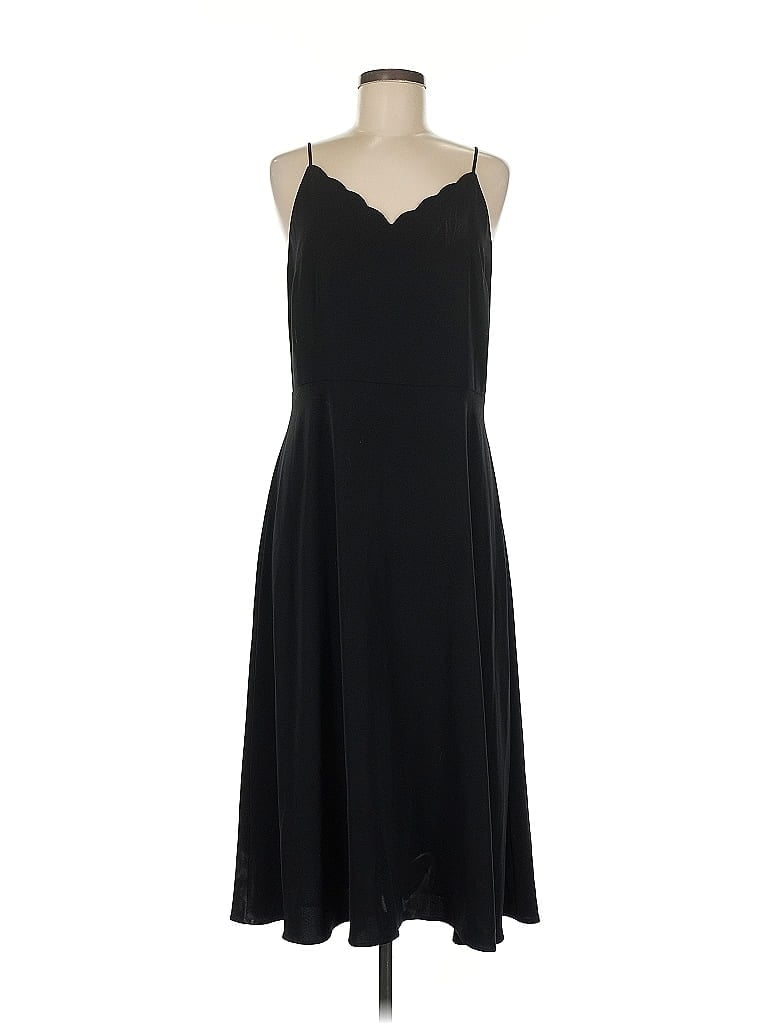 Pre-owned H&m Cocktail Dress In Black