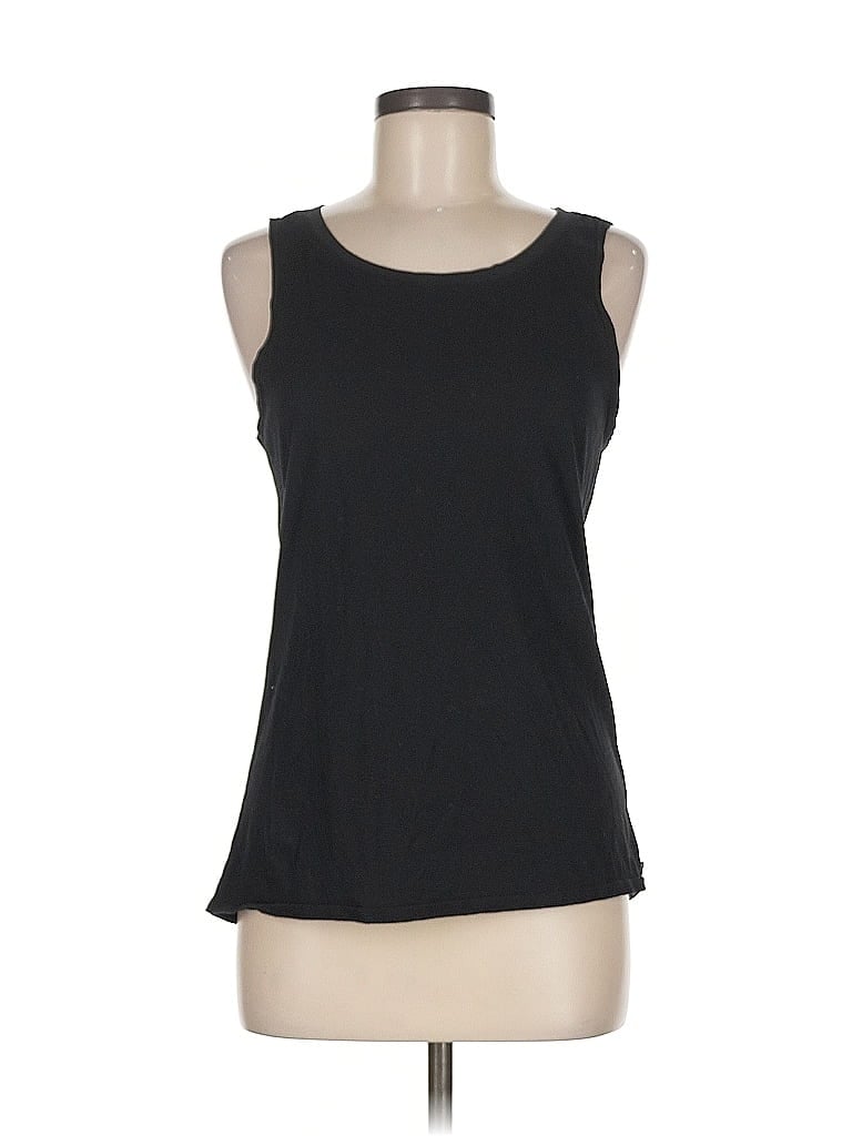 Pre-owned Fabletics Sleeveless T-shirt In Black