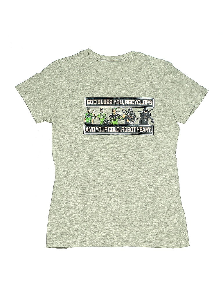 Pre-owned Unbranded Kids' Short Sleeve T-shirt In Gray