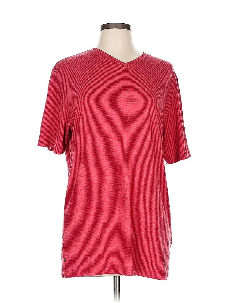Pre-owned Travis Mathew Short Sleeve T-shirt In Red