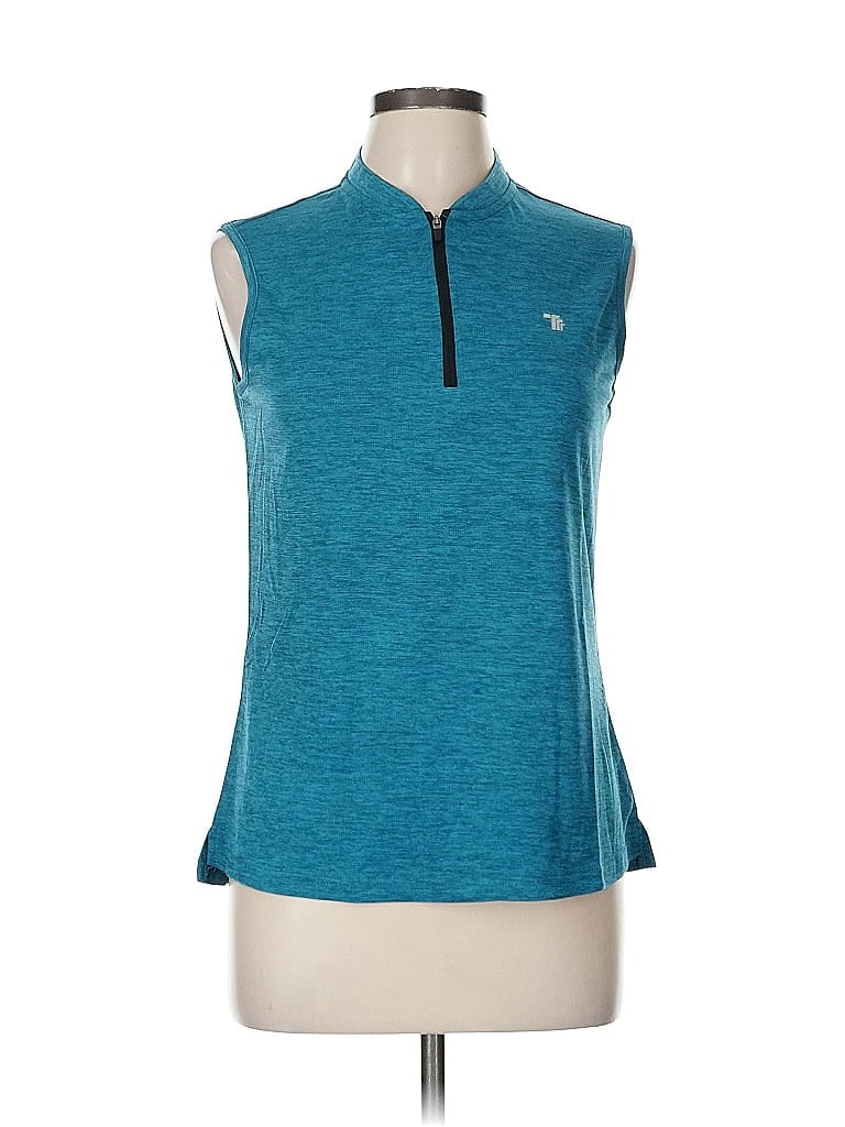 Pre-owned Assorted Brands Active Tank Top In Blue