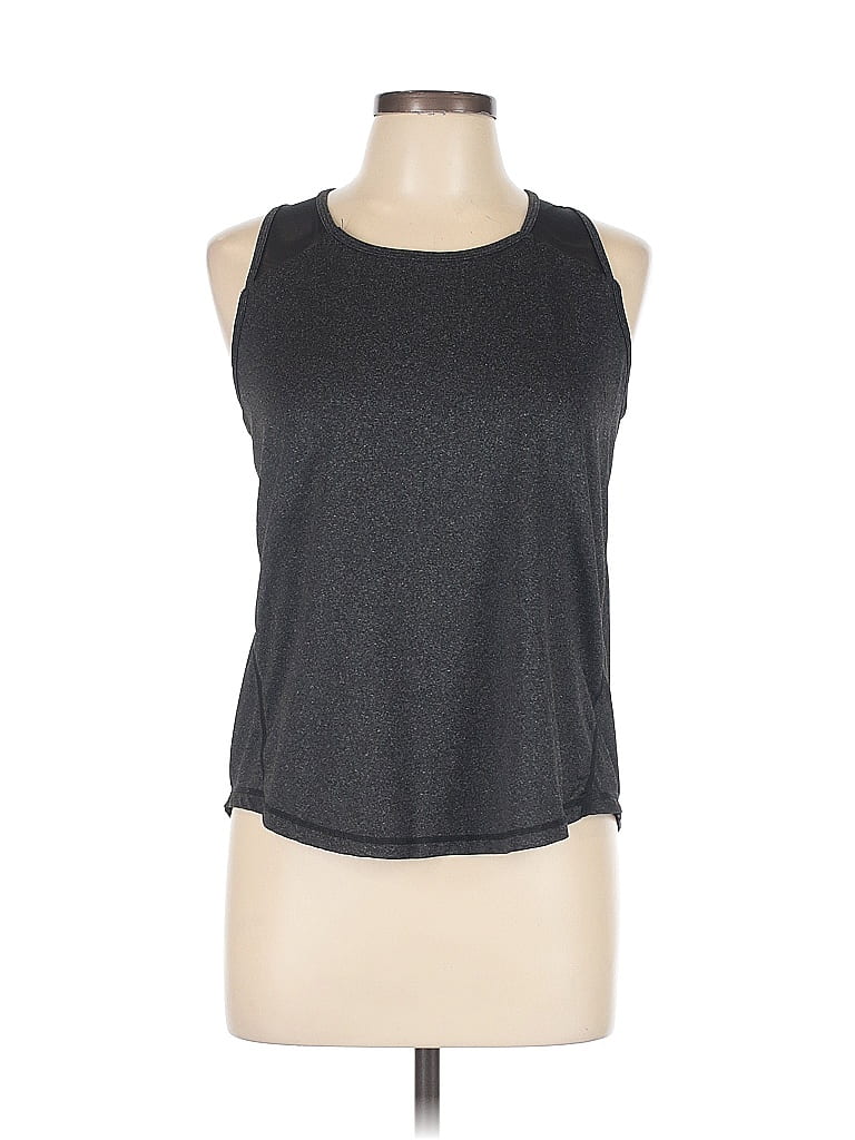 Pre-owned Unbranded Sleeveless T-shirt In Gray