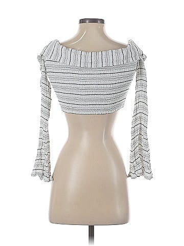 Majorelle 3/4 Sleeve Top (view 2)