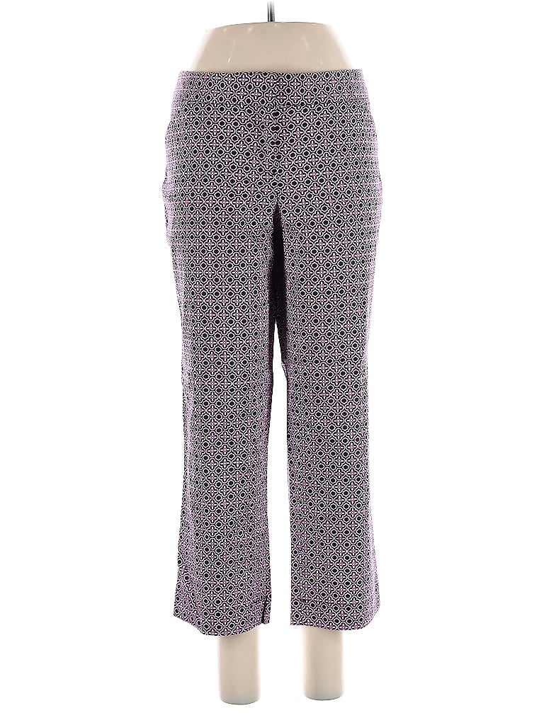 Pre-owned Laundry By Shelli Segal Casual Pants In Purple