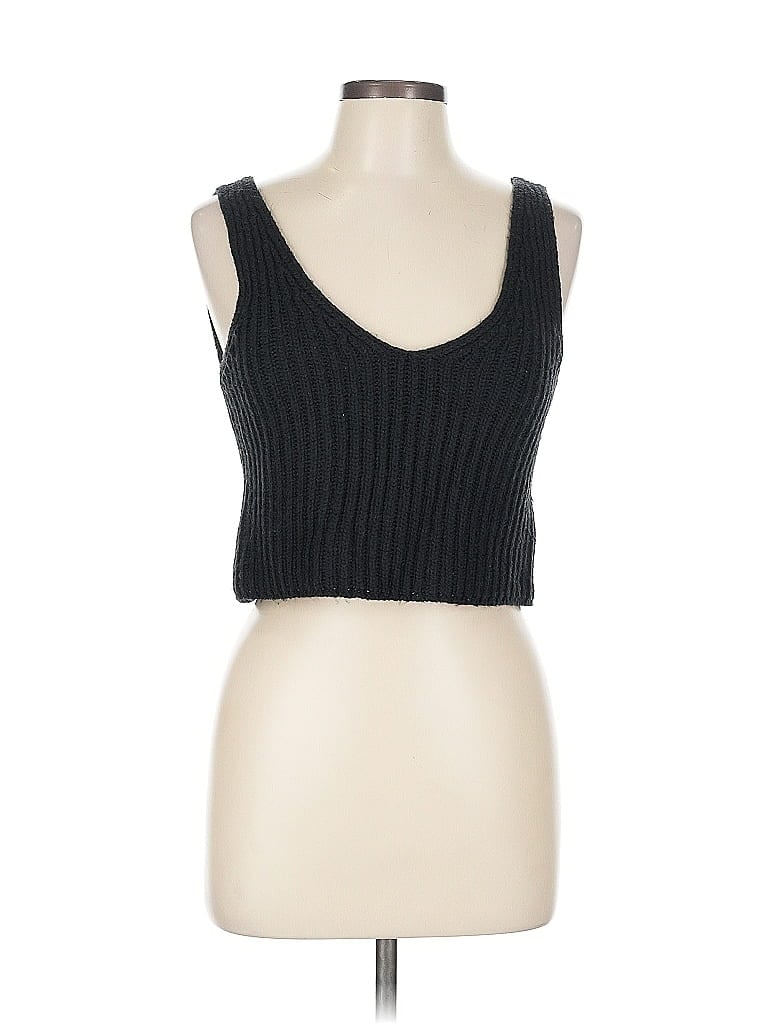Pre-owned The Drop Sleeveless Top Black Sweetheart Neckline Tops