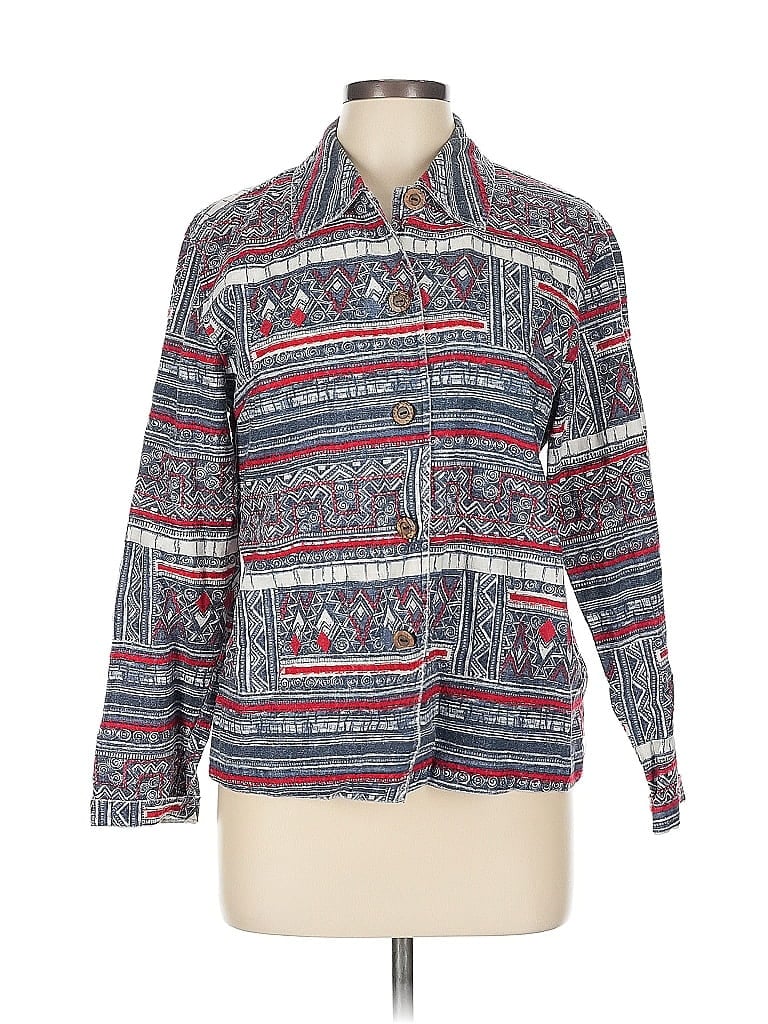 COLDWATER CREEK Pre-owned Jacket In Gray