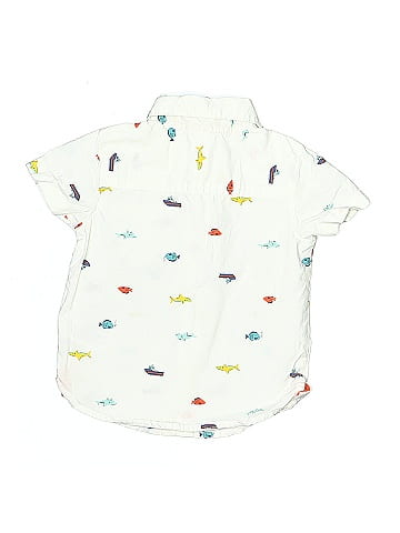 Carter's Short Sleeve Button-Down Shirt (view 2)