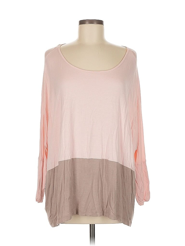 Pre-owned Kut From The Kloth Long Sleeve Blouse In Pink