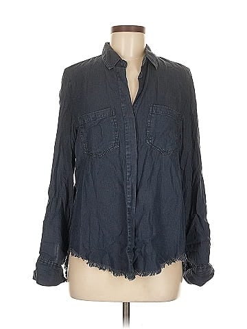 Velvet Heart Long Sleeve Button-Down Shirt (view 1)