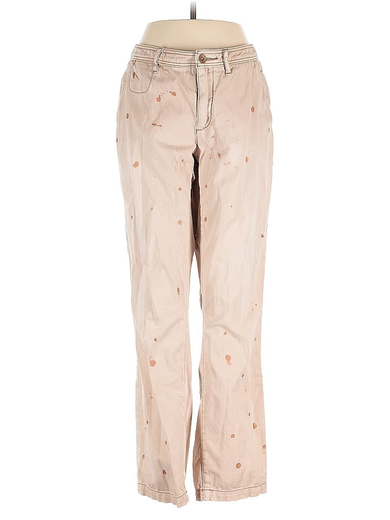 Pre-owned Pilcro And The Letterpress Khaki Pant In Brown