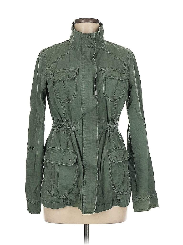 Pre-owned St. John's Bay Jacket In Green