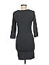 Forever 21 Solid Gray Casual Dress Size M - photo 1