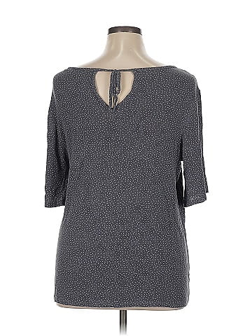 LC Lauren Conrad 3/4 Sleeve T-Shirt (view 2)