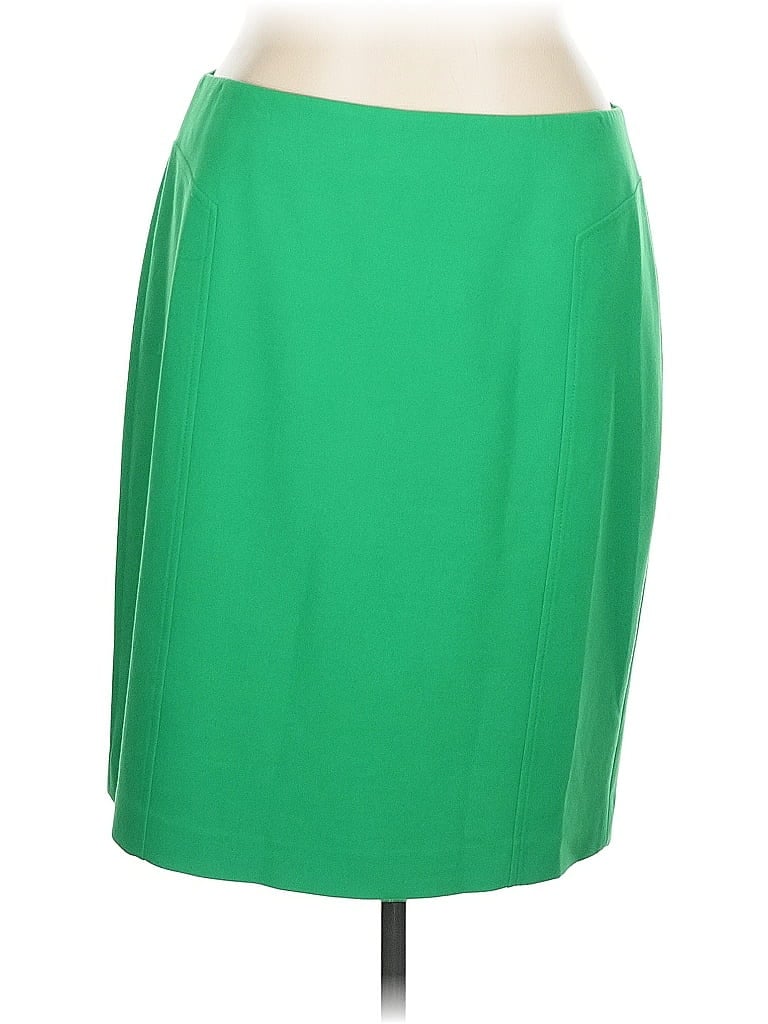 Pre-owned Halogen Formal Skirt In Green