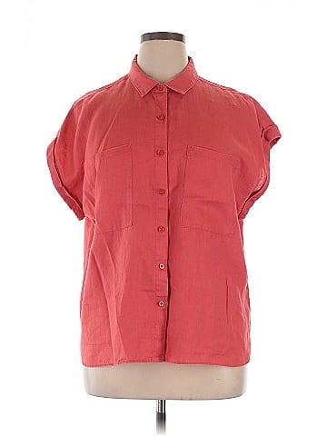 Marc New York Andrew Marc Short Sleeve Blouse (view 1)
