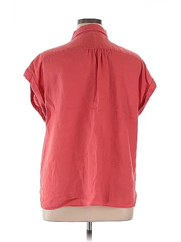 Marc New York Andrew Marc Short Sleeve Blouse (view 2)