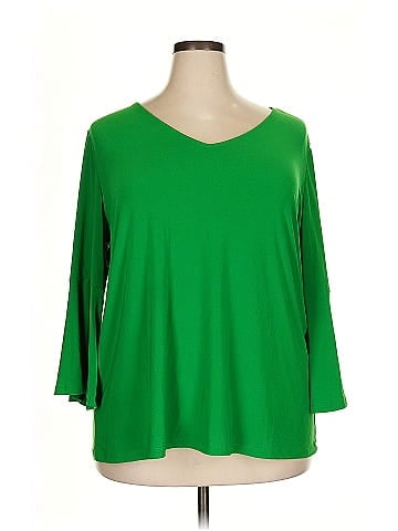 AK Anne Klein 3/4 Sleeve Top (view 1)