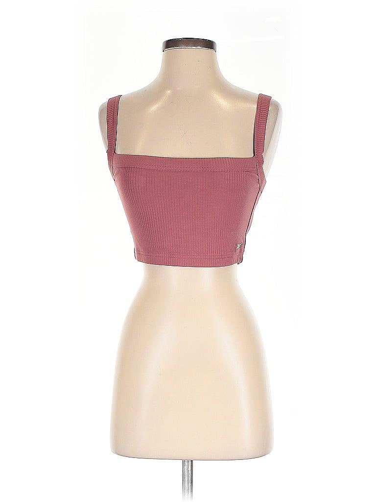 Click to view more detailed imagery on our partner's website Pre-owned Reebok Tank Top Burgundy Strapless Neckline Tops