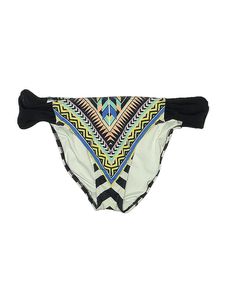 Pre-owned Victoria's Secret Pink Swimsuit Bottoms In White