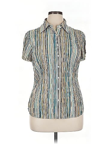 Como Short Sleeve Blouse (view 1)