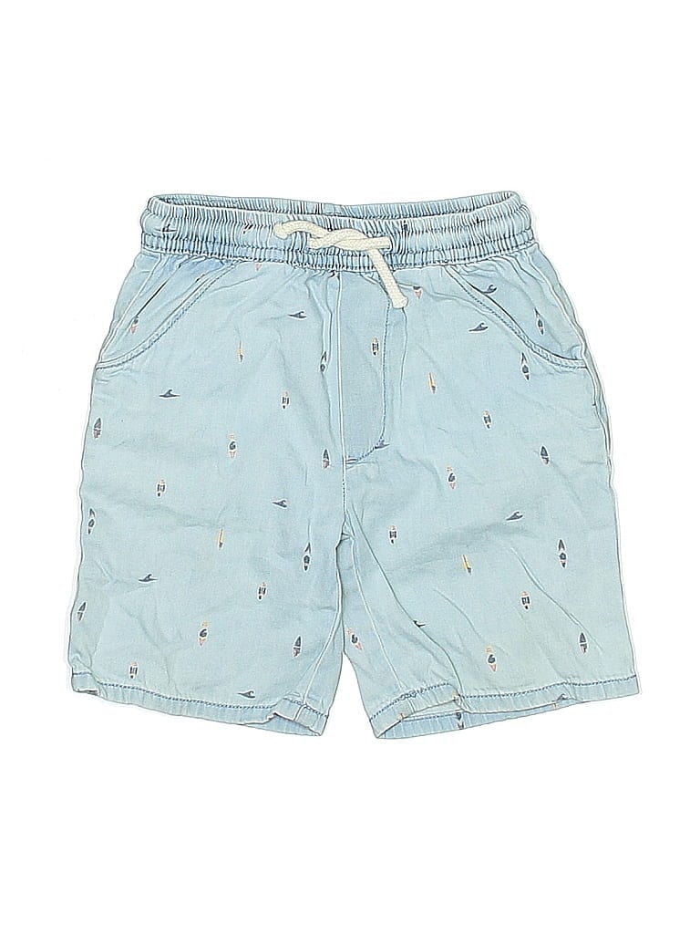 Click to view more detailed imagery on our partner's website Pre-owned Zara Kids' Board Shorts In Blue