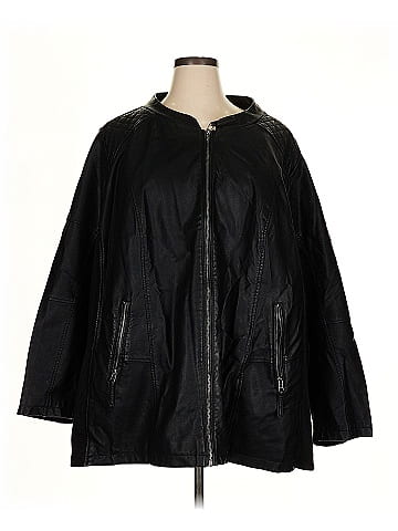 Catherines Faux Leather Jacket (view 1)