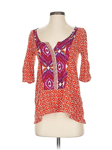Akemi + Kin 3/4 Sleeve Blouse (view 1)