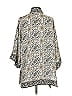 Max Studio 100% Polyester Gray Kimono Size S - photo 2