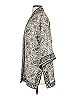 Max Studio 100% Polyester Gray Kimono Size S - photo 5