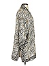 Max Studio 100% Polyester Gray Kimono Size S - photo 4