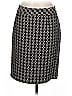 Coldwater Creek Houndstooth Gray Formal Skirt Size 8 (petite) - photo 1