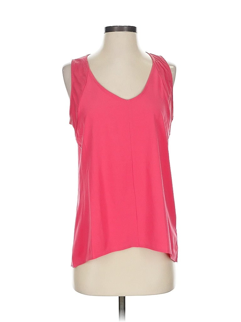 INDYEVA Pre-owned Sleeveless Top Pink Scoop Neck Tops
