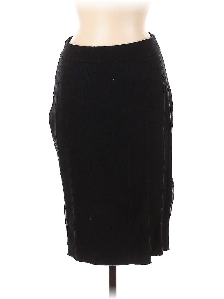 Pre-owned T Tahari Formal Skirt In Black