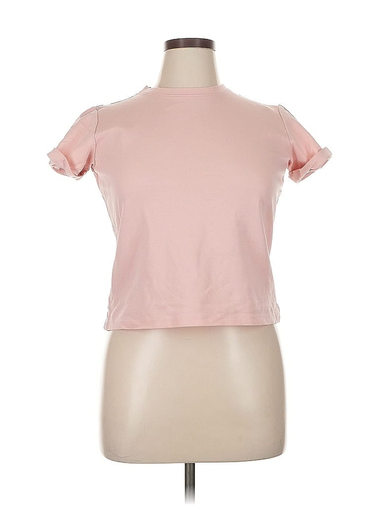 Pre-owned Assorted Brands Short Sleeve T-shirt In Pink
