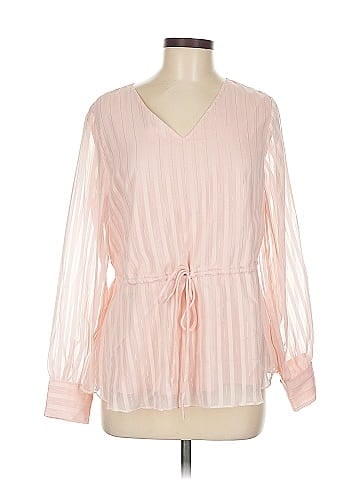 Allegra K Long Sleeve Blouse (view 1)