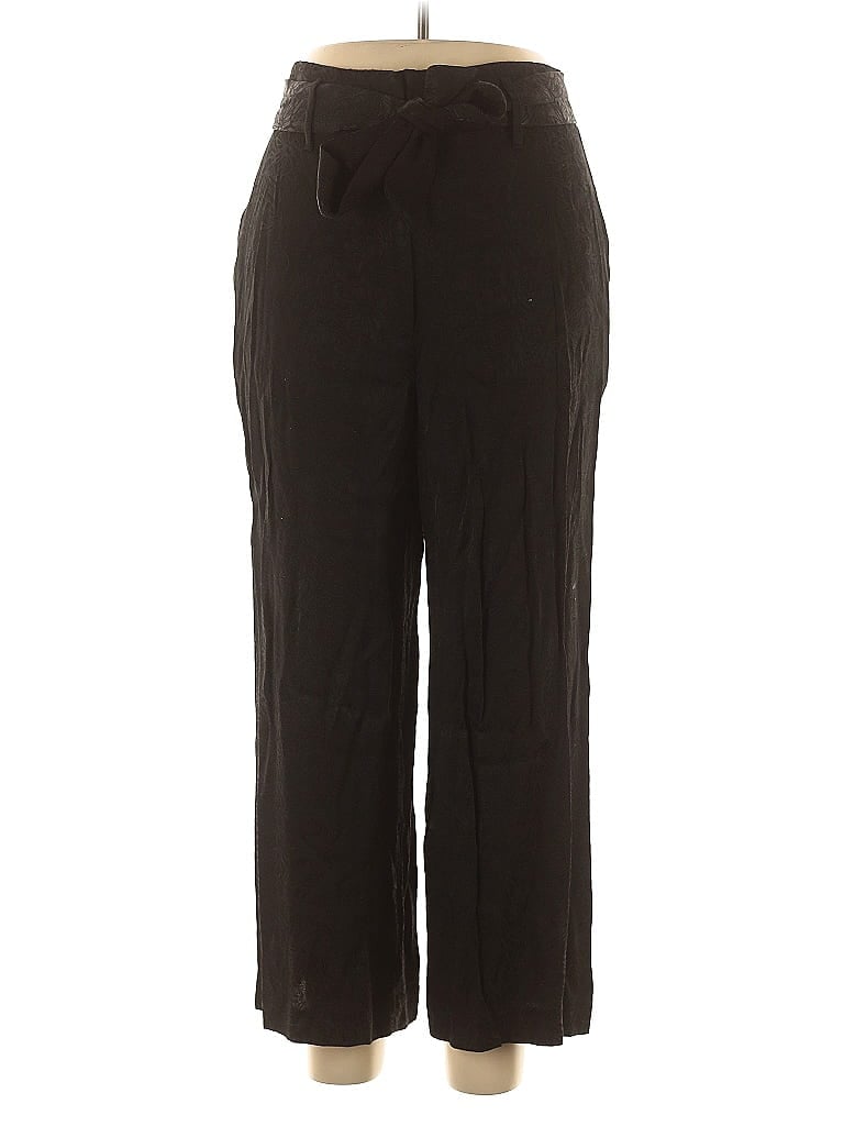 Pre-owned Calvin Klein Casual Pants In Black