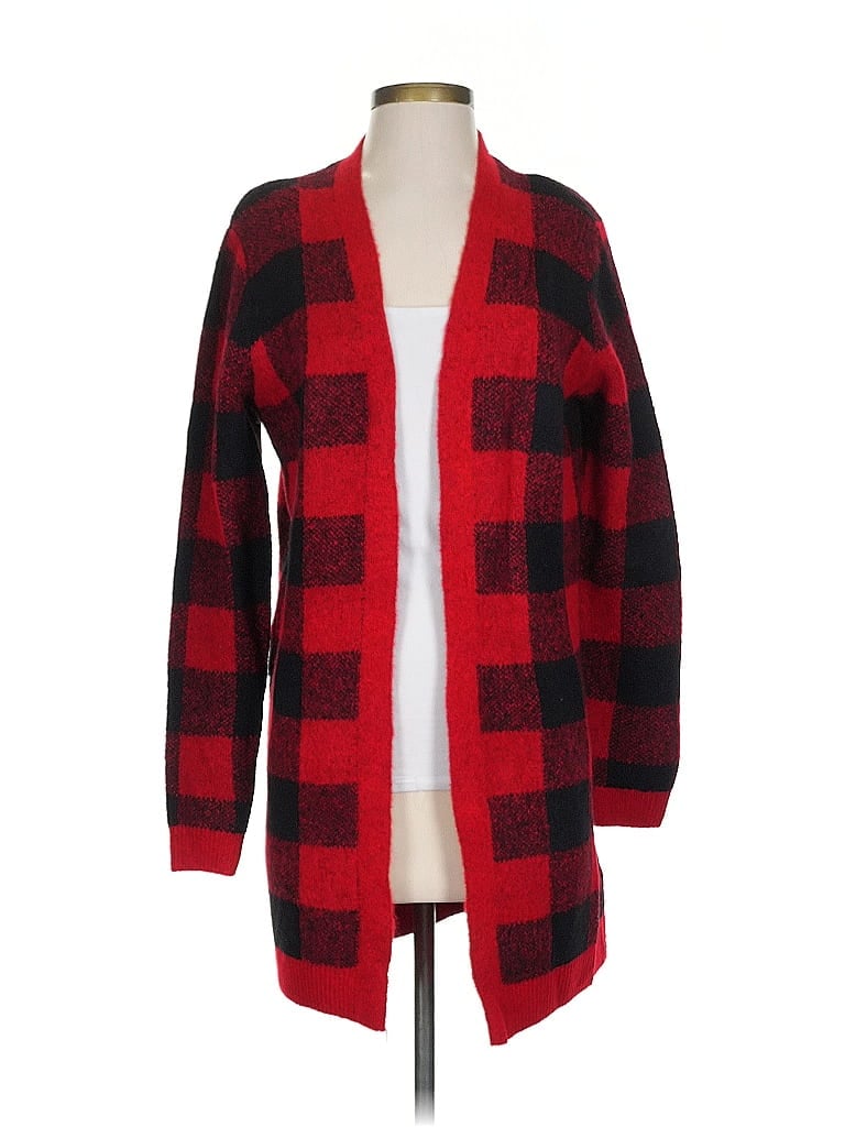 Pre-owned Old Navy Cardigan Sweater In Red