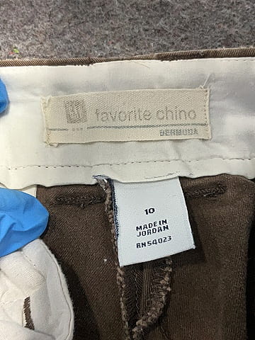 Gap Outlet 100% Cotton Brown Khaki Shorts Size 10