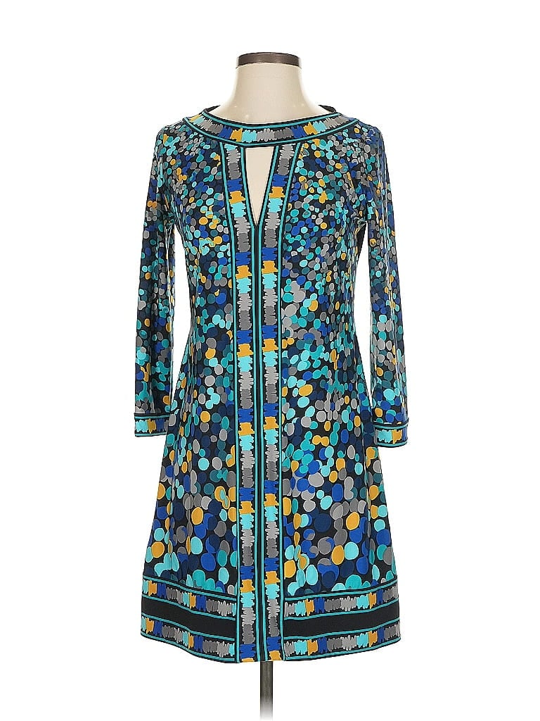 Pre-owned Bcbgmaxazria Casual Dress In Blue