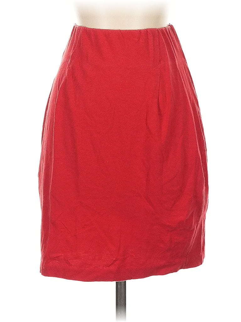 Pre-owned Joe Benbasset Formal Skirt In Red