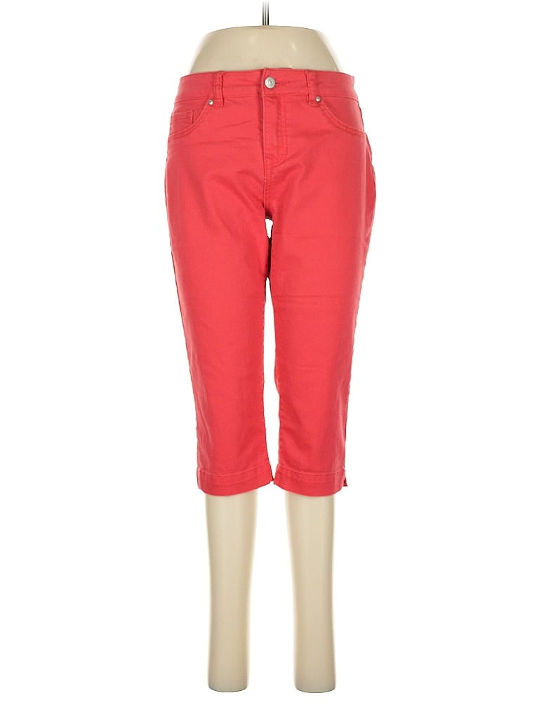 Pre-owned British Khaki Jeans In Red