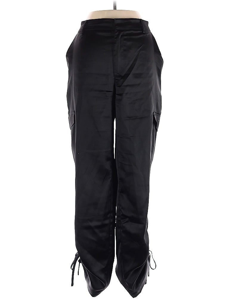 Pre-owned Intempo Cargo Pants In Black