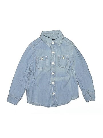 OshKosh B'gosh Long Sleeve Button-Down Shirt (view 1)
