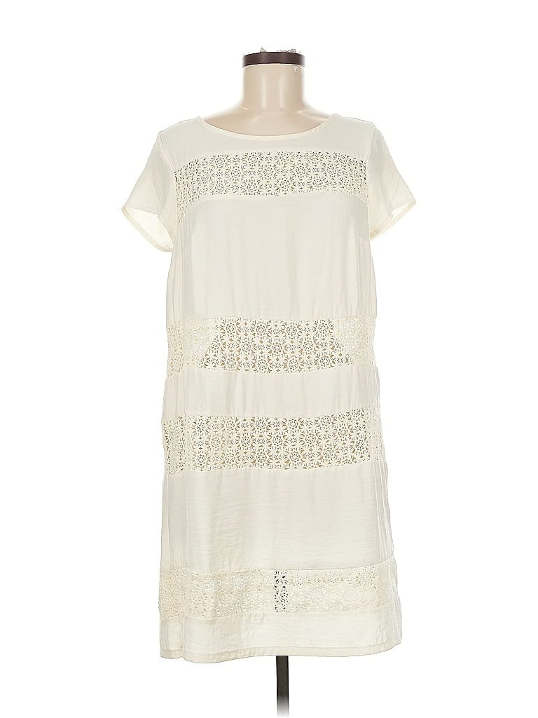 Pre-owned Merona Casual Dress In White