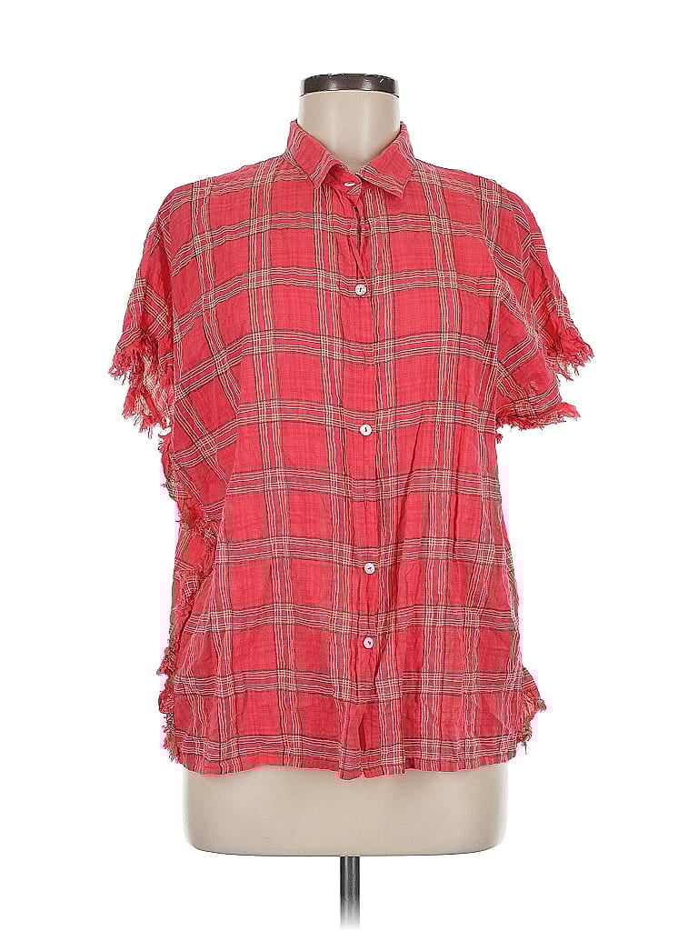 HUMMINGBIRD Pre-owned Short Sleeve Blouse In Red
