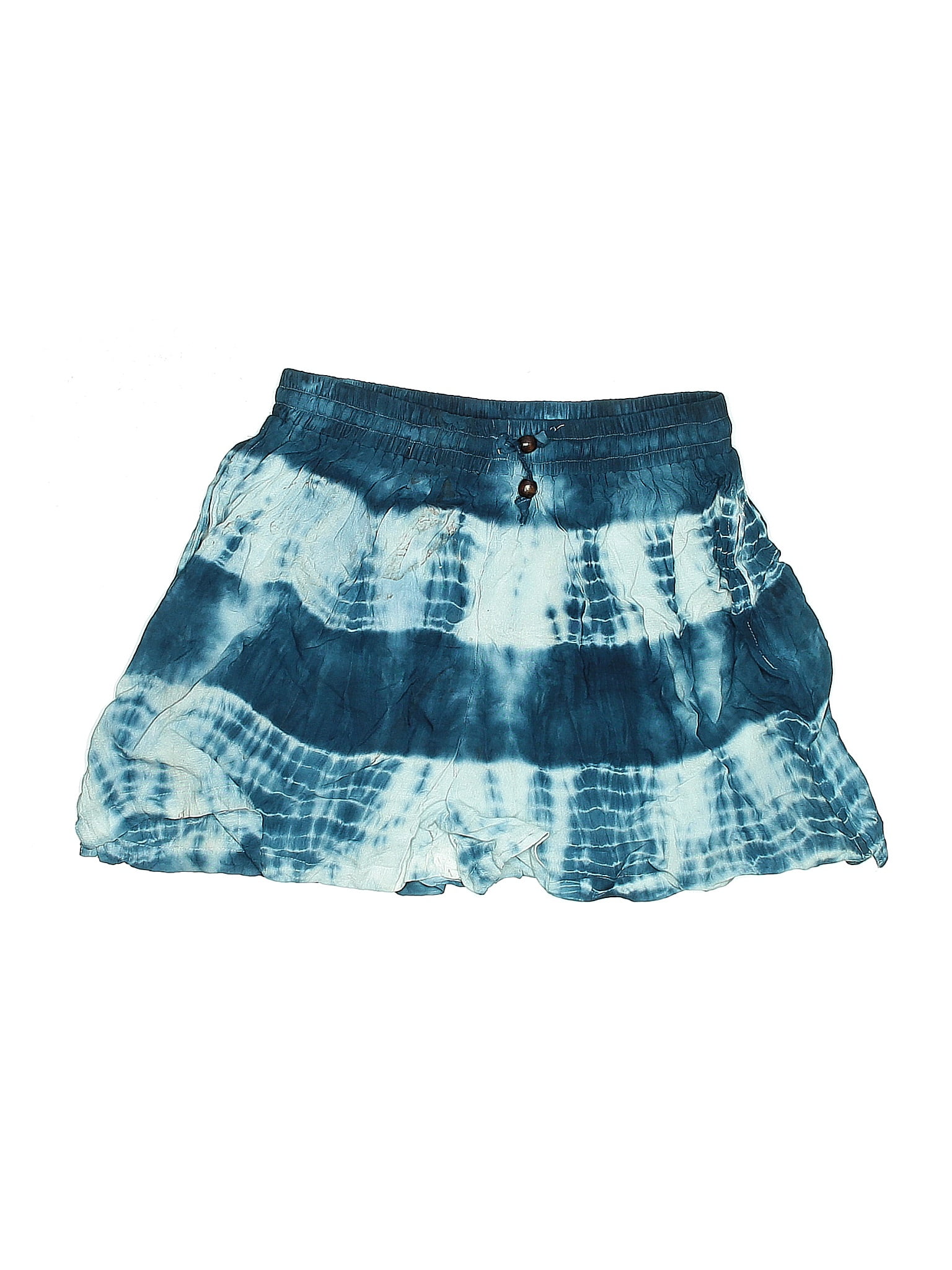 Emily Stacy Tie-dye Blue Shorts Size L