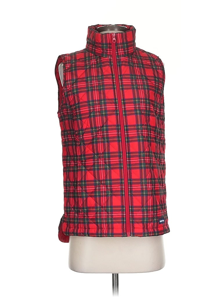 Click to view more detailed imagery on our partner's website Pre-owned Lands' End Vest In Red