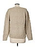 Elie Tahari Metallic Tan Pullover Sweater Size M - photo 2
