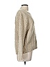 Elie Tahari Metallic Tan Pullover Sweater Size M - photo 4